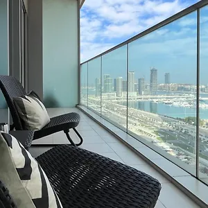  Apartment Trophy - Sparkling W Palm View With Direct Access To Marina Walk