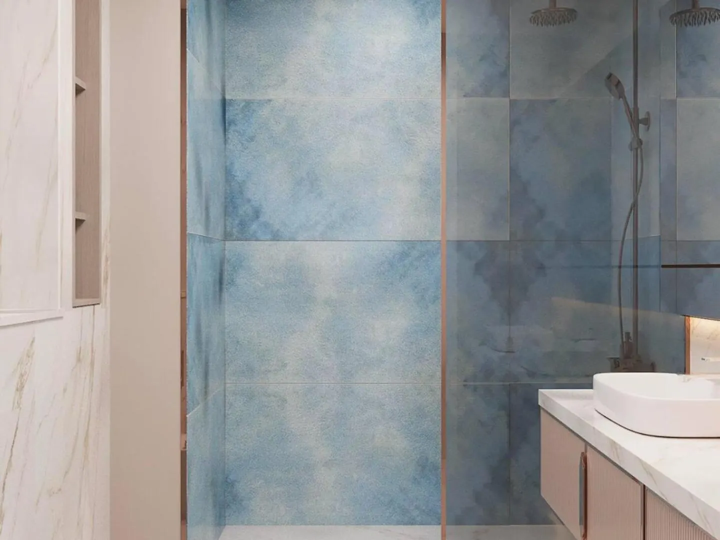 Lägenhet Urban Oasis 2 Bedrooms In Marina Dubai