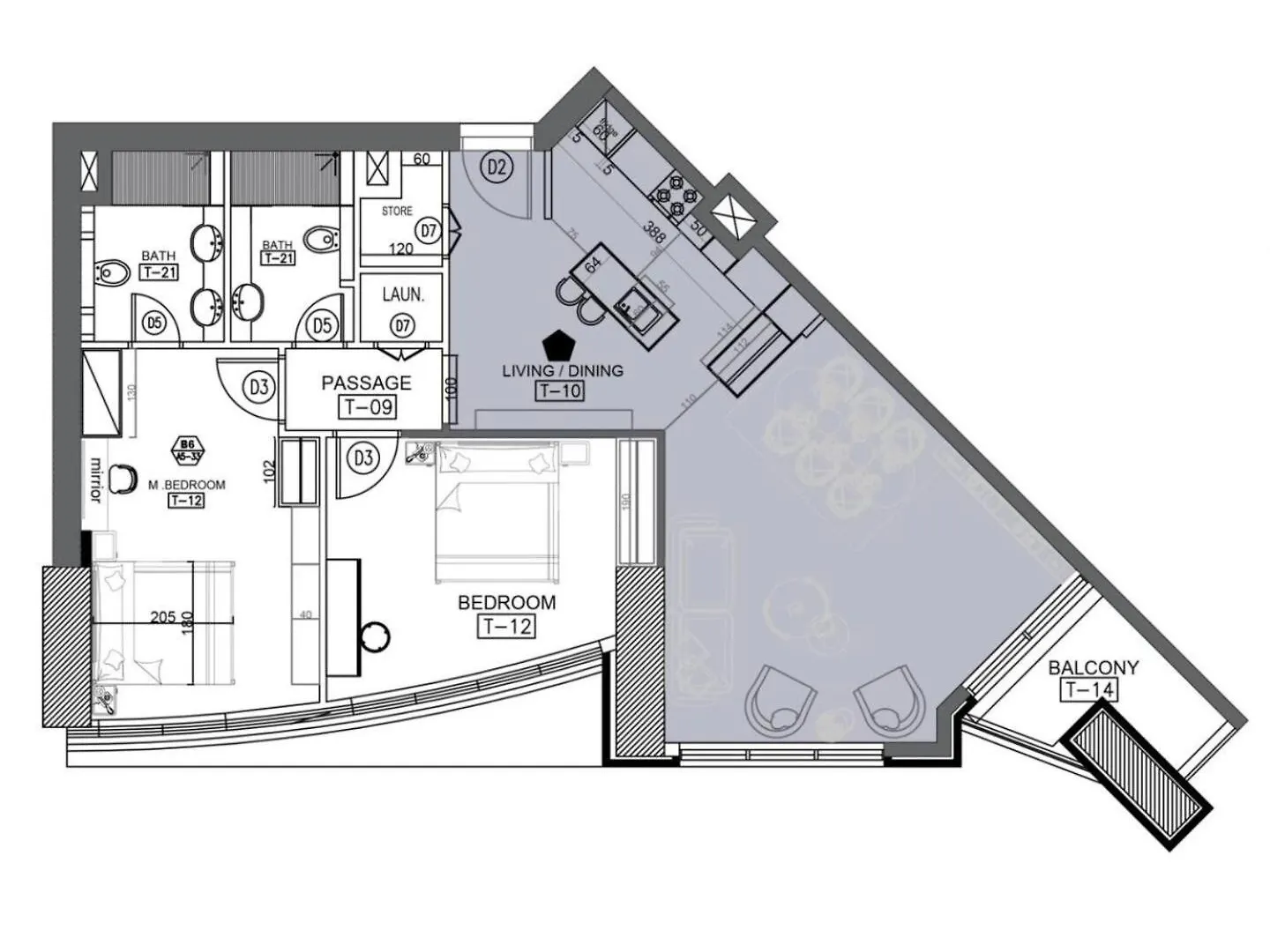 Urban Oasis 2 Bedrooms In Marina Dubai United Arab Emirates